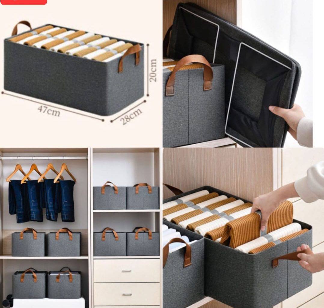 Foldable Cloth Organizer - Storage Box