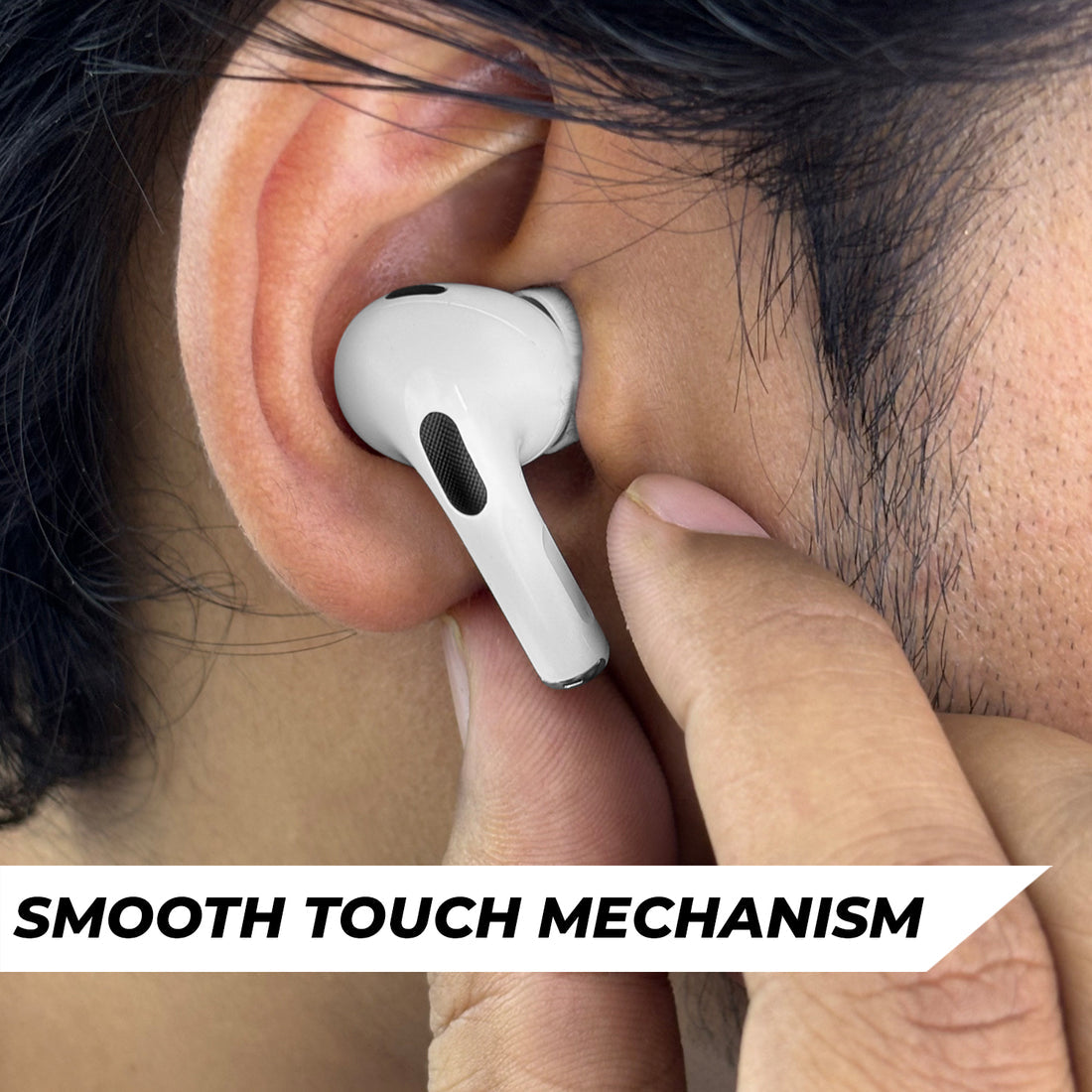 ANC/ENC AirBuds Pro 2 with Display |Touch Screen Control,Noise Cancellation