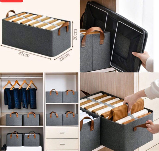 Foldable Cloth Organizer - Storage Box